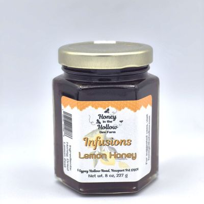 Lemon Infused Wildflower Honey