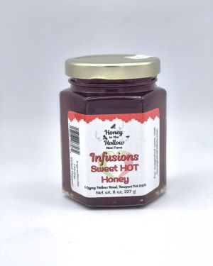 Sweet Hot Infused Wildflower Honey