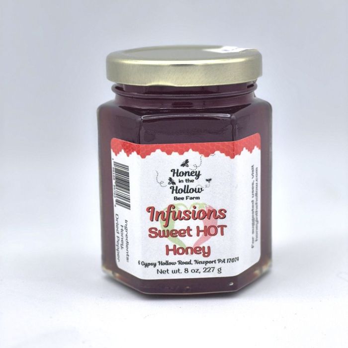 Sweet Hot Infused Wildflower Honey