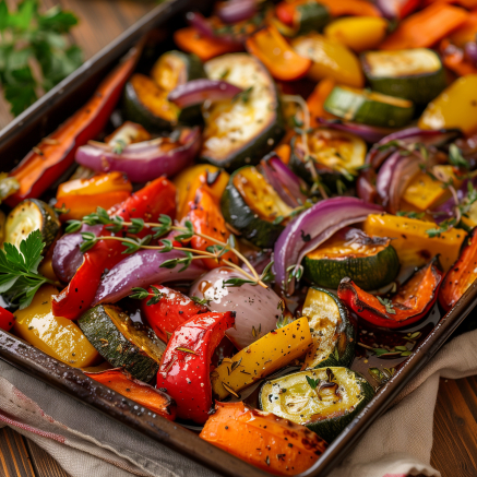 Honey-Glazed Roasted Vegetable Medley