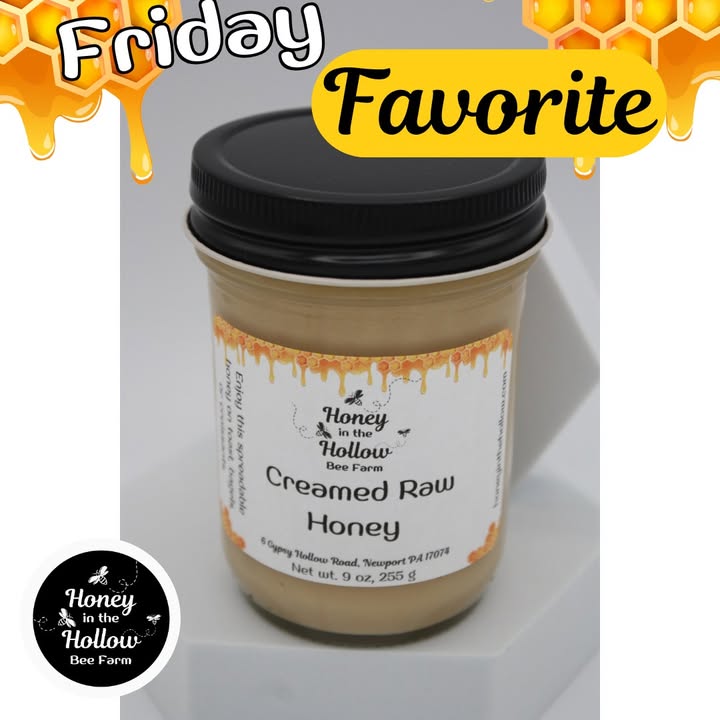 ????????Introducing our newest additon to our honey???? products…CREAMED Honey