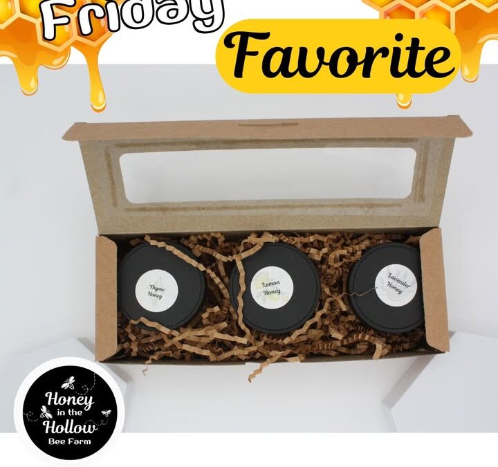 ???? Don’t miss out on our samplers of our infused honeys