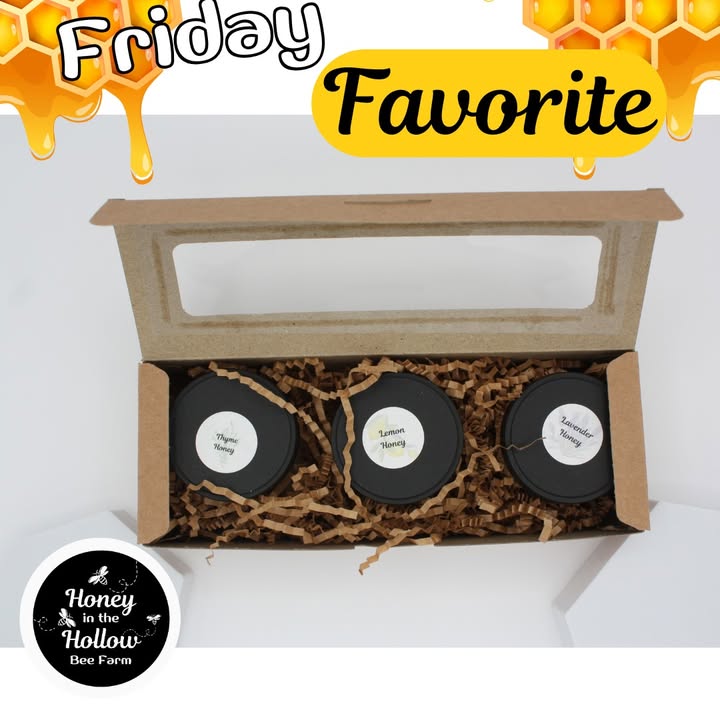 ???? Don’t miss out on our samplers of our infused honeys