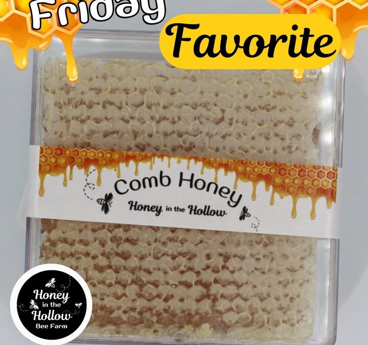 ???????? Our delicious comb honey is as close to the hive as you can get, without getting stung