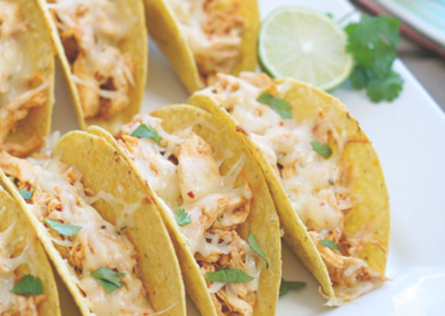 Honey Lime Chicken Tacos