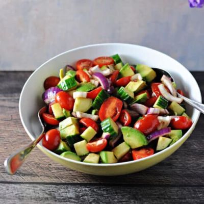 cucumber and tomato salad
