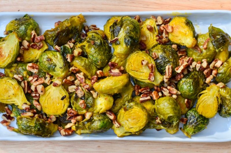 brussel sprouts brussel sprouts with honey and pecans