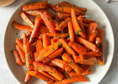 Honey Roasted Carrots with Thyme