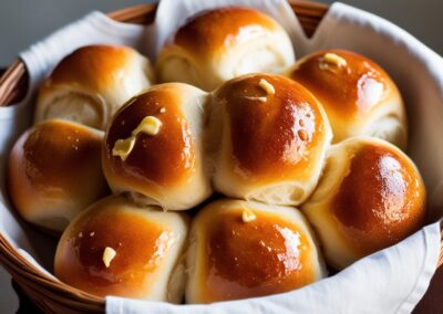 Honey Butter Dinner Rolls