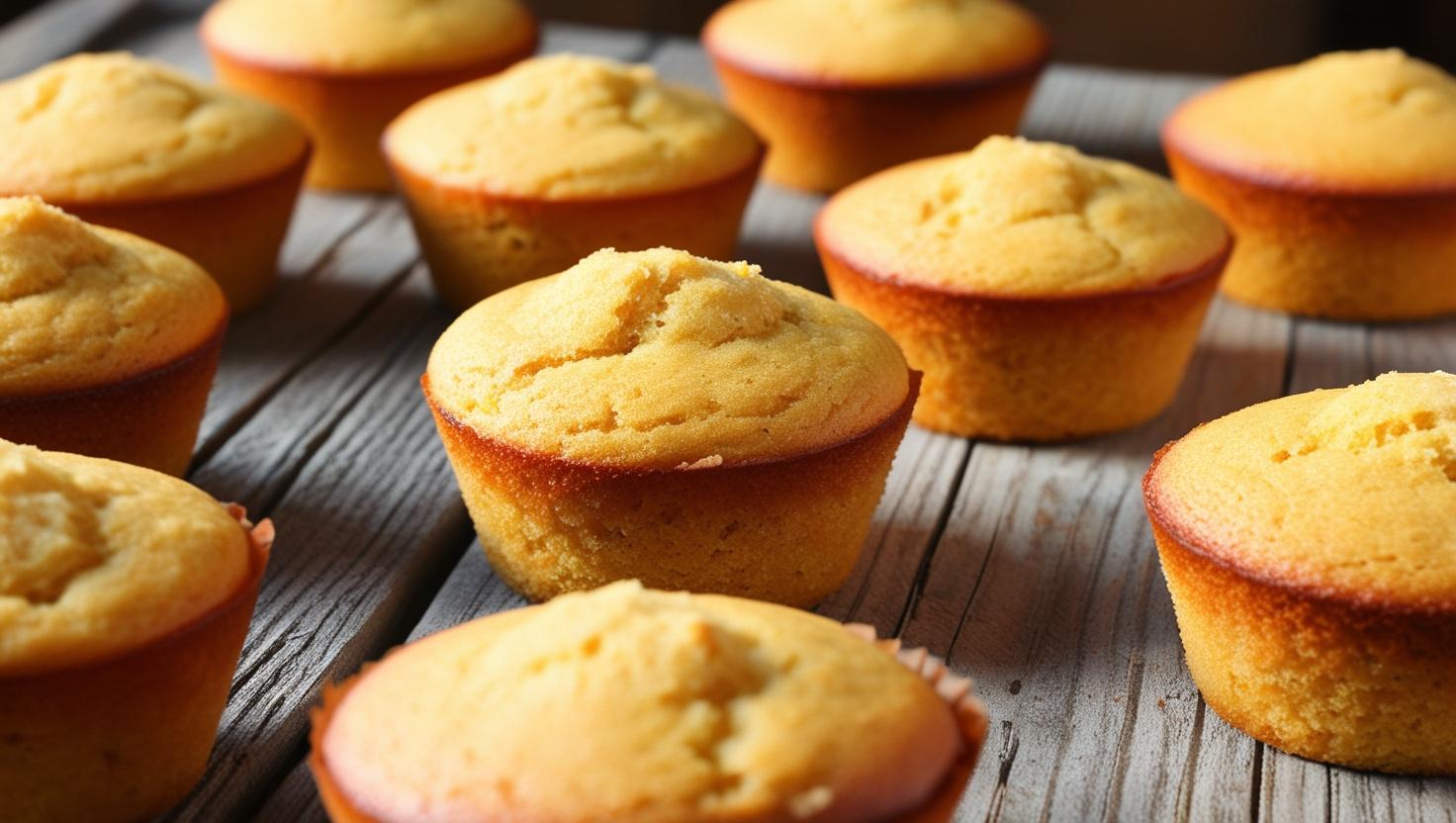 honey cornbread muffins