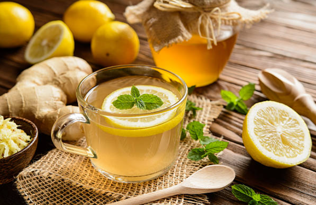 lemon ginger tea lemon ginger tea