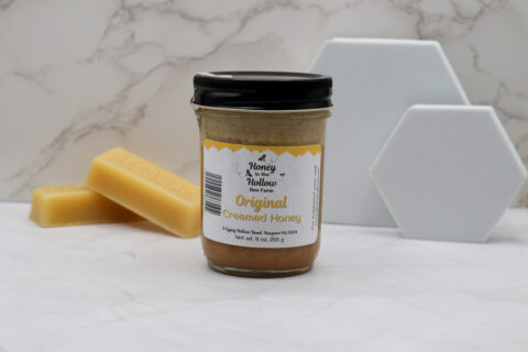 original creamed honey in 9 ounce jar