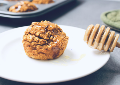 Mini Honey Pumpkin Muffins
