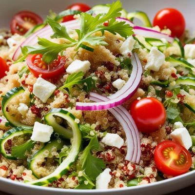 Lemon Honey Quinoa Salad