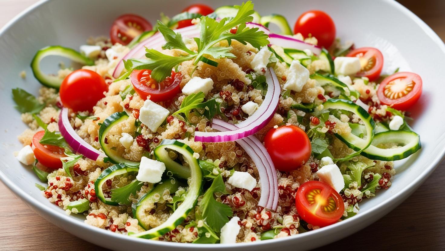 Lemon Honey Quinoa Salad
