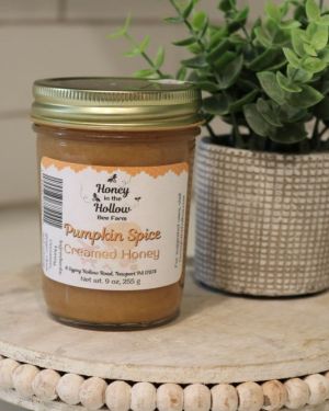Pumpkin Spice Creamed Honey