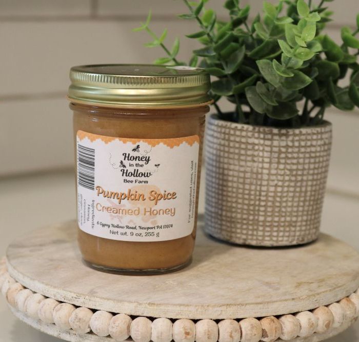 Pumpkin Spice Creamed Honey