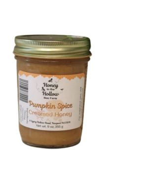 Pumpkin Spice Creamed Honey