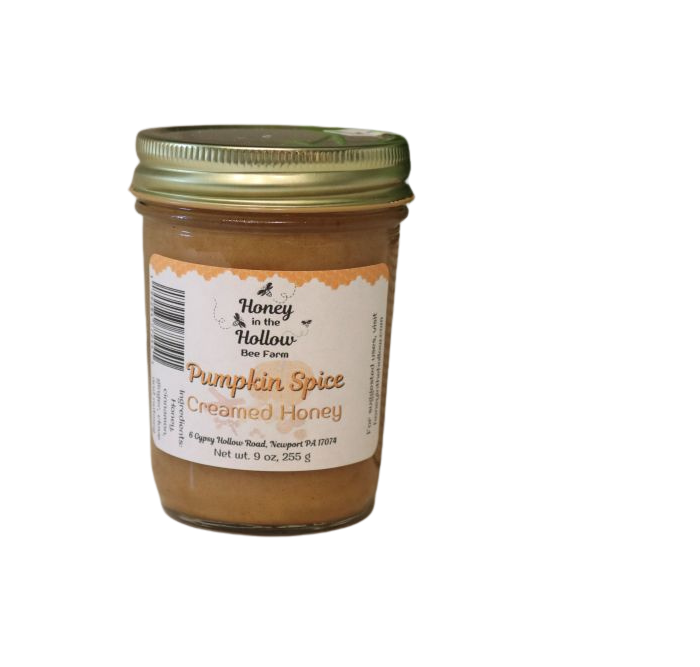 Pumpkin Spice Creamed Honey