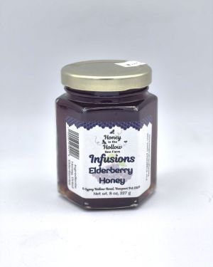 Elderberry Infused Wildflower Honey