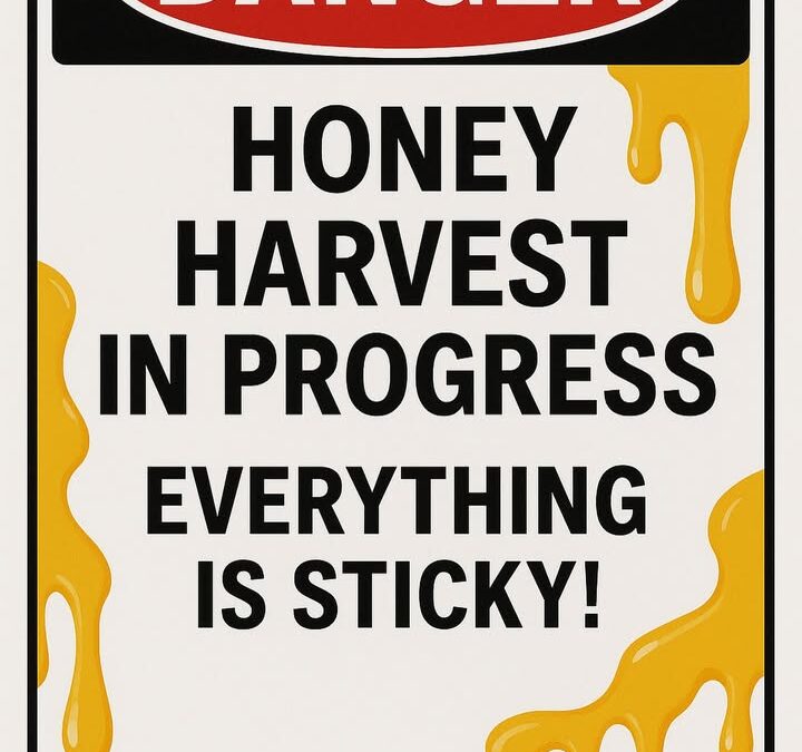 Yes!!!! The life of a beekeeper is very sticky
