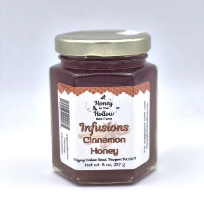 Cinnamon Infused Wildflower Honey