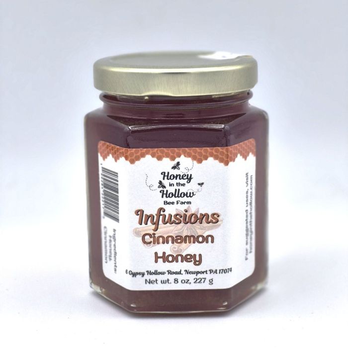 Cinnamon Infused Wildflower Honey