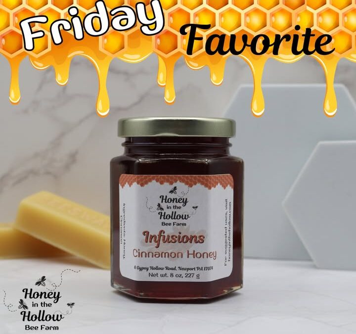 🍯✨ Say hello to cozy in a jar — Cinnamon Infused Honey is here!