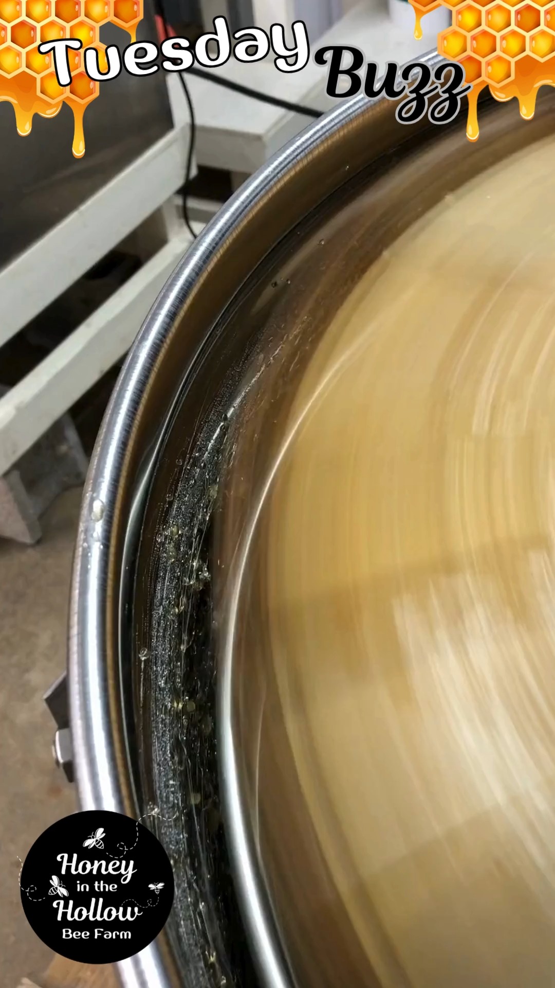 Spinning liquid gold ✨🍯