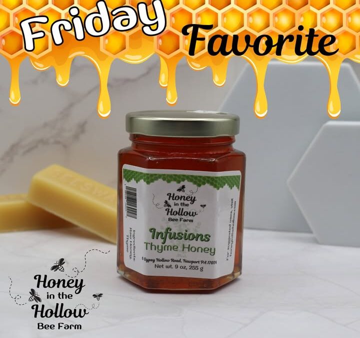 🌿Thyme-infused honey🍯  is not only delicious but also has numerous health benefits