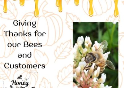 💕 We’re thankful for our hardworking bees — the tiny wings behind every golden jar