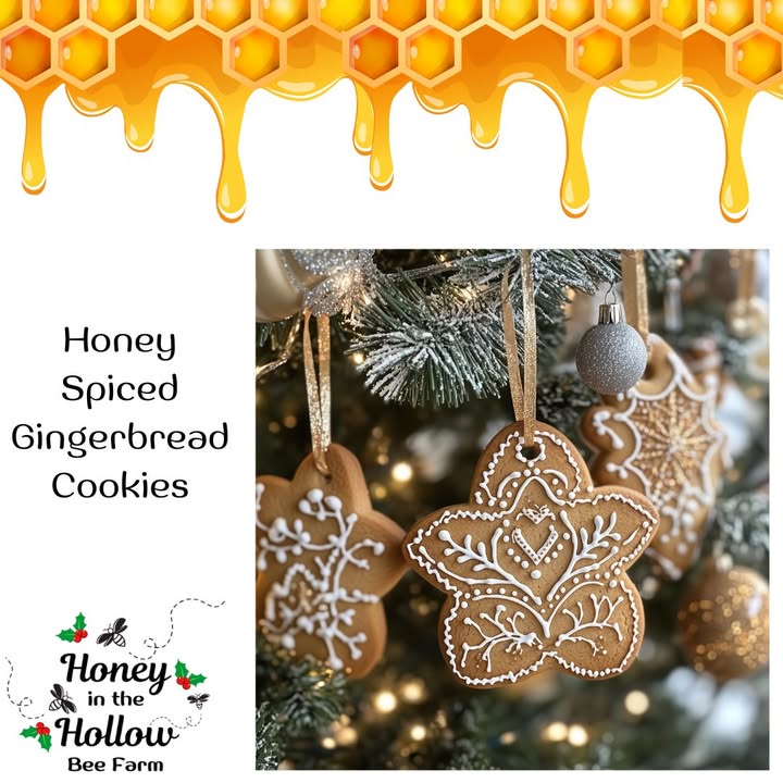 🌲😋Celebrate the season with these Gingerbread Cookies!