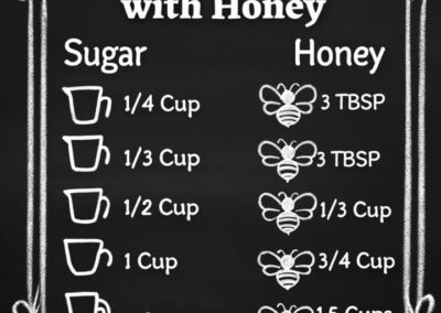 Did you know you can trade sugar for honey and still get that golden sweetness?