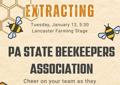 And come say hi to beekeeper Glenn helping to make this so much fun!