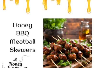 These Honey BBQ Meatball Skewers are a fun and flavorful option for family dinners or gatherings