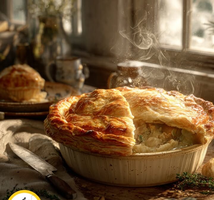 🍗THYME HONEY CHICKEN POT PIE