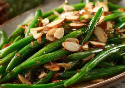THYME HONEY GREEN BEAN ALMONDINE