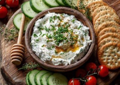 HONEY HERBED COTTAGE CHEESE SPREAD