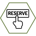 Decorative olive green hexagon outline on a black background no conveyable information